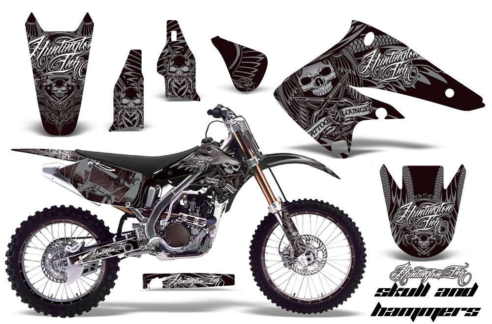 Kawasaki KX250F 04-05 Graphics Kit HISH S NPs